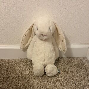 Jellycat Cream Bunny with Starry Ears